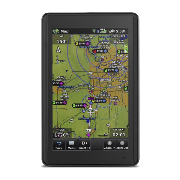 Garmin aera 660, GPS portátil de aviação com tela sensível ao toque