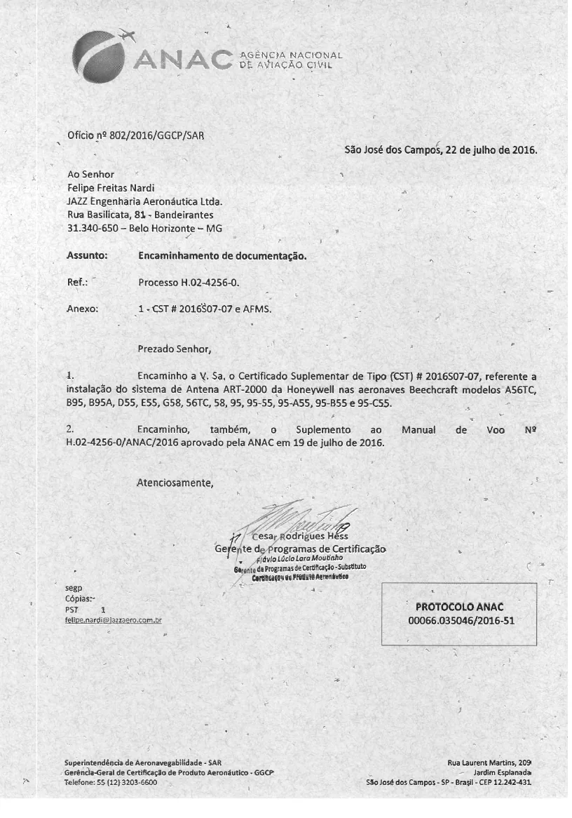 Ofício - Radar Baron