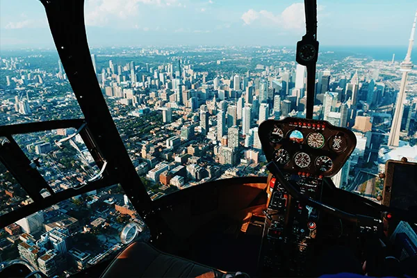 Aprovação para voos panorâmicos