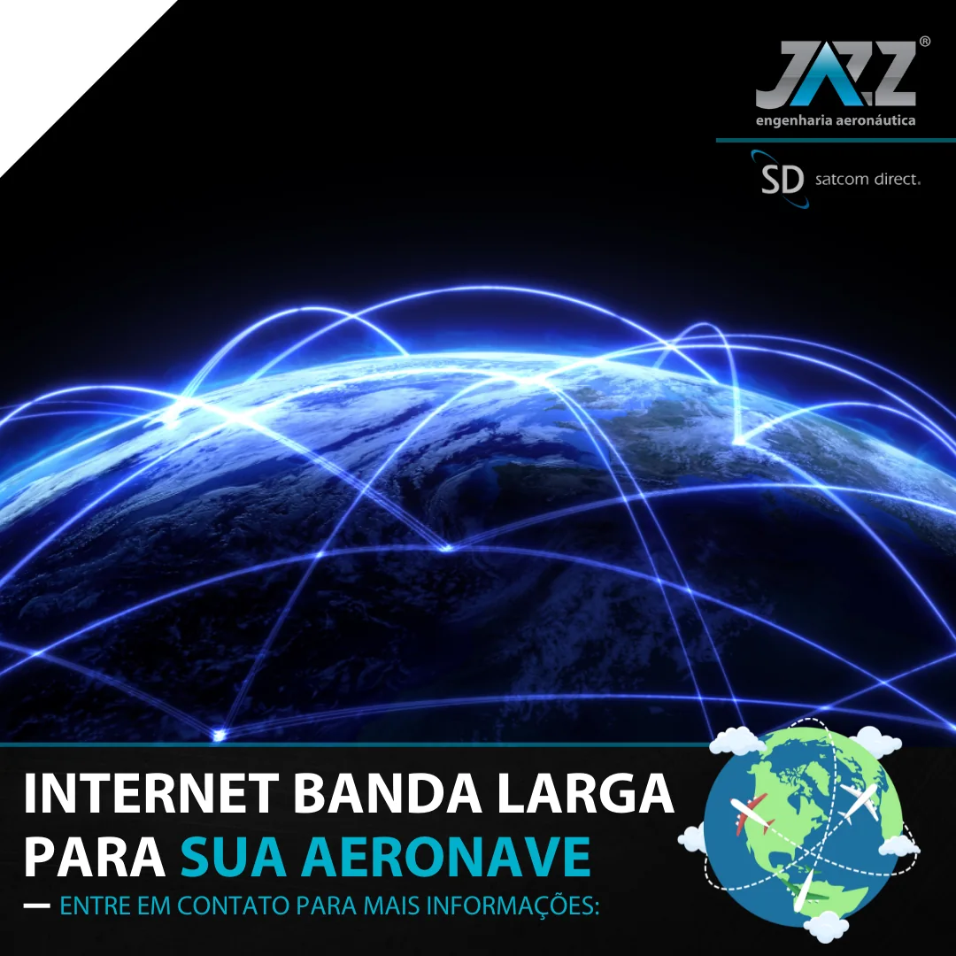 Instalação de Internet Aeronave
