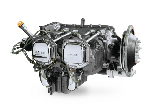 Motor aeronáutico a pistão